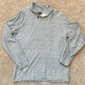 Grey pull over sweater